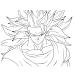 coloriage Dragon Ball Z a telecharger