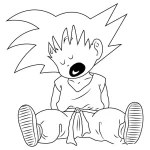 coloriage Dragon Ball Z a dessiner en ligne