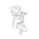 coloriage Dragon Ball Z a imprimer gratuit