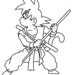 coloriage Dragon Ball Z d