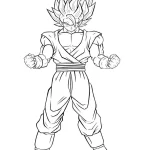 coloriage Dragon Ball Z à imprimer gratuitement pdf