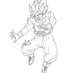 coloriage Dragon Ball Z pour enfant a imprimer gratuit