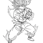 coloriage Dragon Ball Z et dessin a imprimer