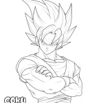 coloriage Dragon Ball Z a imprimer gratuitement