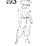 coloriage Dragon Ball Z en ligne pour enfant