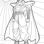 coloriage Dragon Ball Z pour enfant gratuit