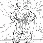 coloriage Dragon Ball Z pour enfant de à imprimer