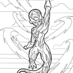 coloriage Dragon Ball Z pour enfants à imprimer
