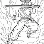 coloriage Dragon Ball Z à imprimer pdf