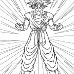 coloriage Dragon Ball Z à imprimer