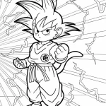 coloriage Dragon Ball Z a dessiner en ligne