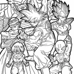 imprimer coloriage Dragon Ball Z gratuit