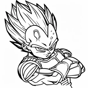 coloriage Dragon Ball Z et dessin a imprimer