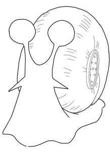 imprimer coloriage Escargot gratuit