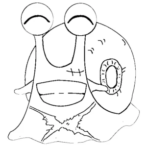 coloriage Escargot gratuit pour enfants