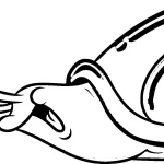 coloriage Escargot educatif pour enfant