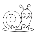 coloriage Escargot a dessiner et imprimer
