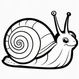 coloriage Escargot et apprentissage