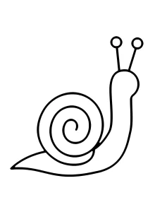 coloriage Escargot gratuit a imprimer