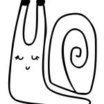 coloriage Escargot à imprimer pdf