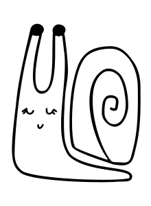 coloriage Escargot à imprimer pdf
