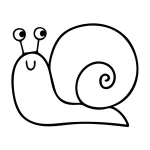 coloriage Escargot à imprimer pour enfant de 10 ans