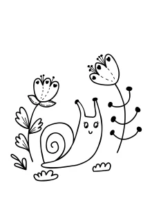coloriage Escargot a dessiner et imprimer