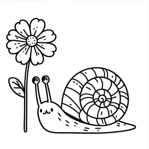 coloriage Escargot d