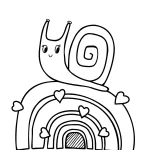 coloriage Escargot et apprentissage