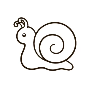 imprimer coloriage Escargot