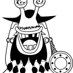 coloriage Escargot à imprimer pour enfant de 8 ans