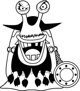 coloriage Escargot à imprimer pour enfant de 8 ans