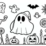 coloriage Fantôme et dessins