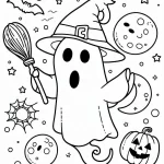 a imprimer coloriage Fantôme gratuit