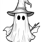 coloriage Fantôme gratuit en ligne