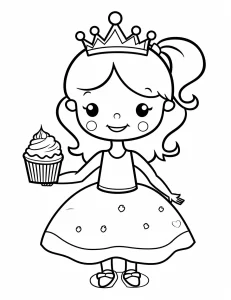 Free printable girl coloring pages for kids