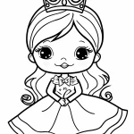 Girl coloring pages to print for 9 year old child