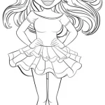 Free Girl Coloring Pages Online