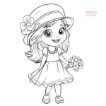coloriage Animaux Kawaii pour enfants à imprimer