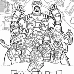 coloriage Fortnite pour enfant à imprimer