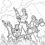 télécharger coloriage Fortnite gratuit