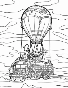 coloriage Fortnite à imprimer gratuitement pdf