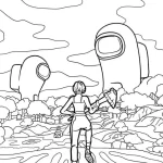 coloriage Fortnite pour enfants a imprimer gratuit