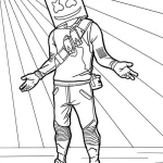 coloriage Fortnite a dessiner en ligne
