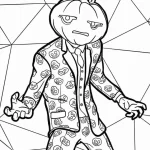 coloriage Fortnite à imprimer pour enfant de 2 ans