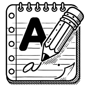 coloriage Fournitures Scolaires pour enfant à imprimer
