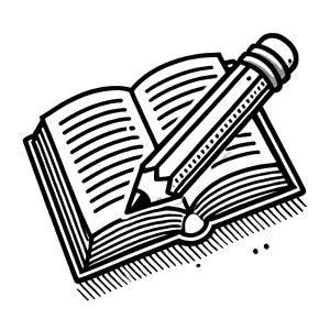 coloriage Fournitures Scolaires à imprimer pour enfant de 7 ans