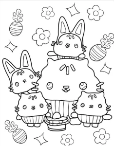 coloriage Gabby Chat à imprimer a4