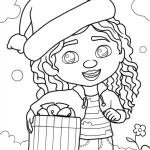 coloriage Gabby Chat pour enfants