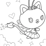 coloriage Gabby Chat à imprimer gratuitement pdf